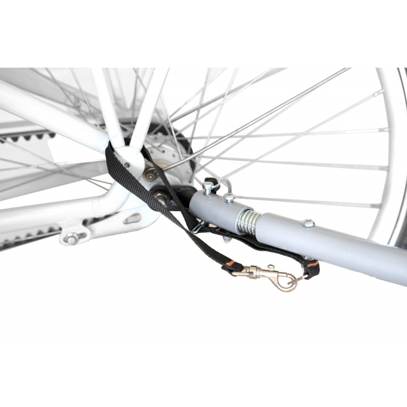 Remorque de vélo cuve plastique 90L - MONZANA - Barre d'attelage
