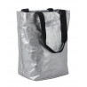 SACOCHE ARRIERE PP RECYCLE FIXATION PORTE-BAGAGES - GRIS