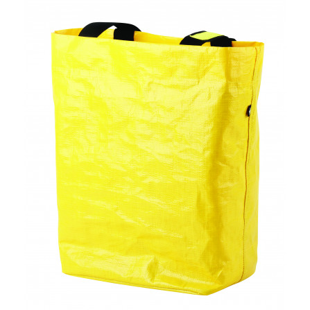 SACOCHE ARRIERE PP RECYCLE FIXATION PORTE-BAGAGES - JAUNE