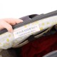 Sacoche arrière roll-top convertible sac à dos MAXI - NOIR