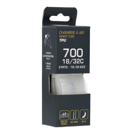 Chambre à air TPU 700 x 18/32C - 18/32-622 PV 85 mm