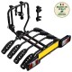 Porte-vélo attelage Siena 4 vélos inclinable NOIR