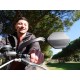 Rétroviseur gauche Hexa tête rotative miroir XXL