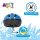 Casque enfant 48-54 cm Bleu