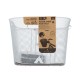 Panier acier XXL blanc avec fixation DMTS