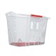 Panier acier XXL blanc avec fixation DMTS