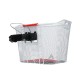 Panier acier XXL blanc avec fixation DMTS