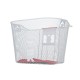 Panier acier XXL blanc avec fixation DMTS