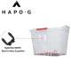 Panier acier XXL blanc avec fixation DMTS