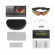 Lunettes de sport BleeqUp noir Ranger lA avec caméra