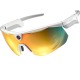 Lunettes de sport BleeqUp blanc Ranger lA avec caméra