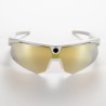 Lunettes de sport BleeqUp blanc Ranger lA avec caméra