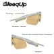 Lunettes de sport BleeqUp blanc Ranger lA avec caméra