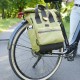 Sacoche arrière roll-top convertible sac à dos M - KAKI