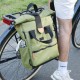 Sacoche arrière roll-top convertible sac à dos M - KAKI
