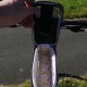Sacoche de cadre smartphone avec pare-soleil - KAKI