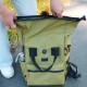 Sacoche arrière roll-top convertible sac à dos M - KAKI