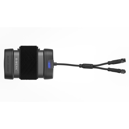 Chargeur USB K-WERK, rechargeable par dynamo ou micro-USB, fonction Powerbank