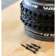 Valve tubeless 60mm paire noir