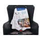 Porte bébé KOOLAH fixation porte-bagage Gris Foncé/Argent