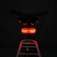 Clignotant vélo avec fixation rechargeable USB C