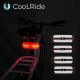 Clignotant vélo avec fixation rechargeable USB C