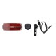 Clignotant vélo avec fixation rechargeable USB C