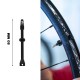 Valve tubeless 80 mm paire noir