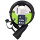 Antivol spiral Diam. 8mm/ 1,5m + support