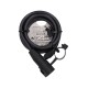 Antivol spiral Diam. 8mm/ 1,5m + support