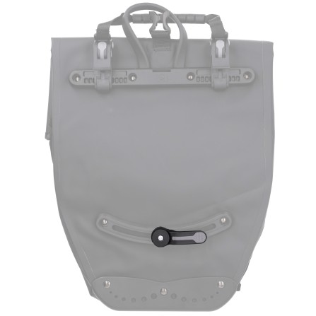 Fixation basse - grise - avec base ronde