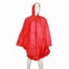 Poncho pluie imperméable adulte Rouge Taille L-XL