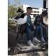 Casque urbain Blanc Taille M 55-58 cm