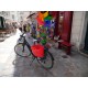 Panier Trendy One fixation porte-bagages rouge