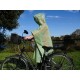 Poncho sans manches 2 couleurs (vert/bleu) une taille en PAV