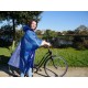 Poncho sans manches 2 couleurs (vert/bleu) une taille en PAV