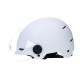 Casque urbain Trendy avec visière et headlock 55-58cm blanc