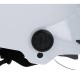 Casque urbain Trendy avec visière et headlock 55-58cm blanc