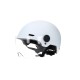 Casque urbain Trendy avec visière et headlock 55-58cm blanc