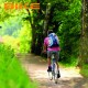 Pneu rigides 26x1.75 Blueway anticrevaison 30 TPI bande réflective noir