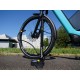 Pompe a pied acier vélo à manomètre MICHELIN AIR CONTROL