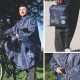 Cape de pluie bleu marine L/XL