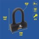 Antivol Mini U SRA + cordon de rappel