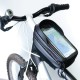 Sacoche de Cadre Smartphone EVA avec pare-soleil