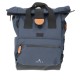 Sacoche arrière roll-top convertible sac à dos MEDIUM - BLEU
