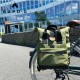 Sacoche arrière roll-top convertible sac à dos MEDIUM - KAKI