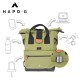 Sacoche arrière roll-top convertible sac à dos MEDIUM - KAKI