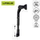 Béquille latérale KING EVO REAR alu  24'-28' max.: 35kg plaque 40mm