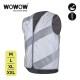 Gilet Roadie Full reflective Gris