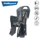 Porte bébé KOOLAH fixation porte-bagage Gris Foncé/Argent